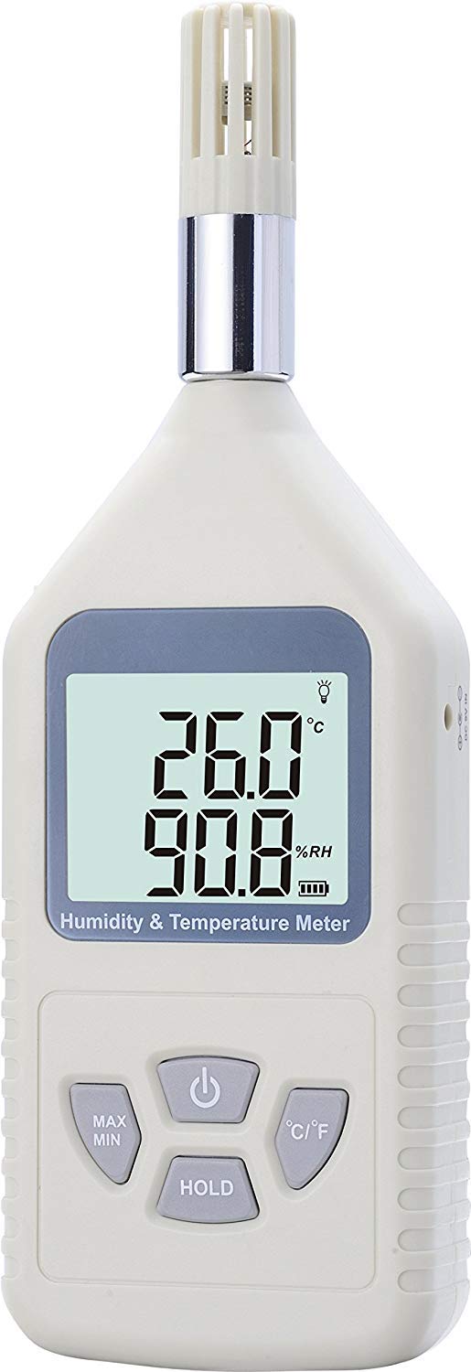 MeterTo Humidity Temperature Meter, -10?~ +50? (14?~ 122?), 5% RH~ 98% RH