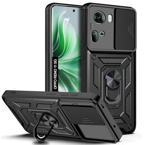 CoverLelo Armour Back Case for Oppo Reno 11 5G Black - Image 2