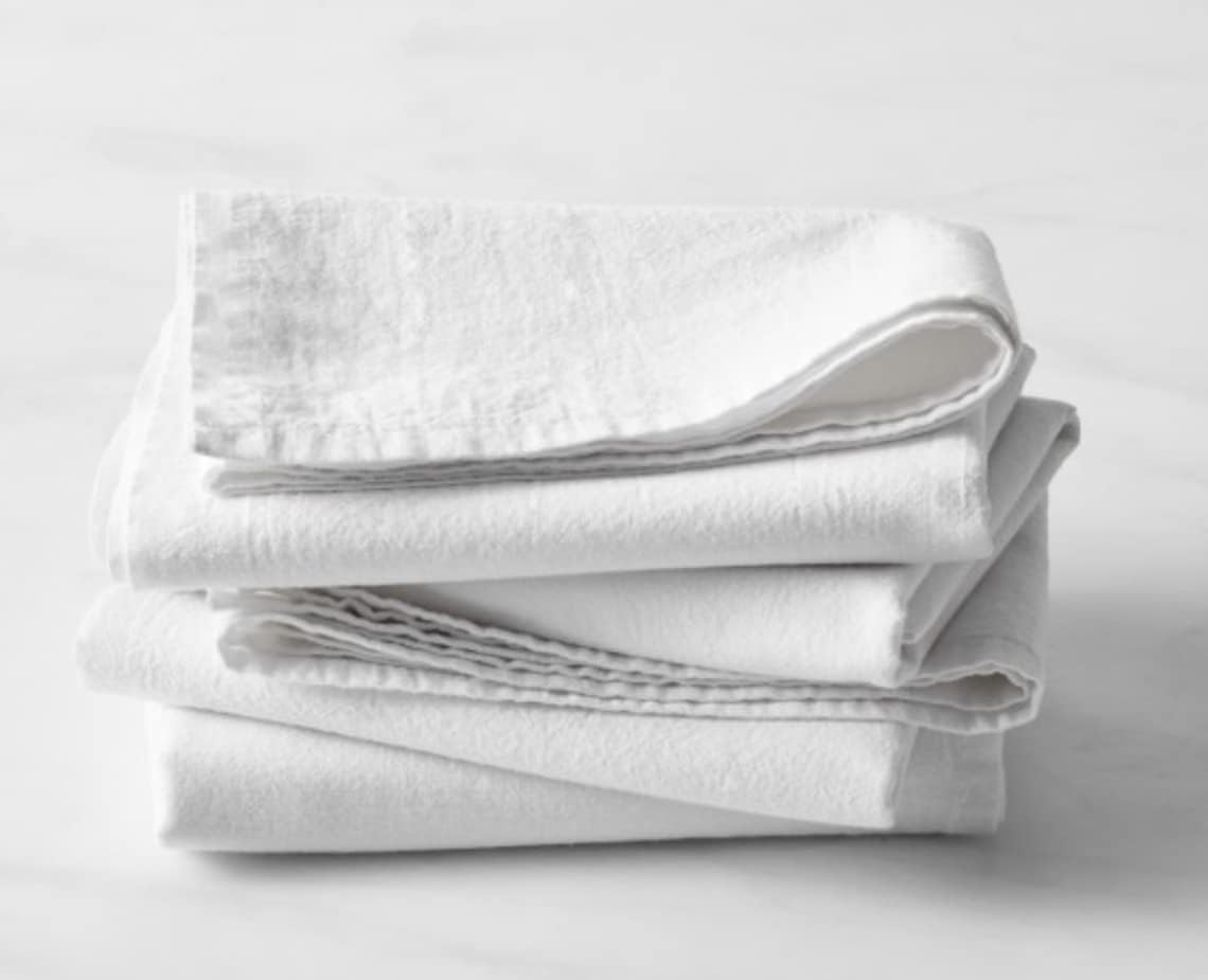 Williams-Sonoma Flour Sack Towels, Kitchen Towels, Set of 4