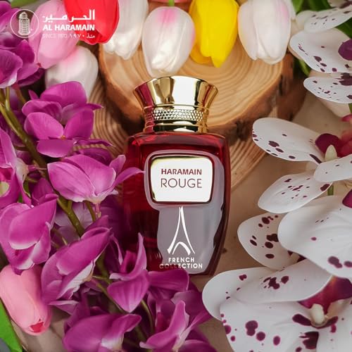Al Haramain Rouge French Collection 100ml EDP Spray For Women | Luxury Perfume | Long-lasting Unisex Arabian Fragrance - Image 4