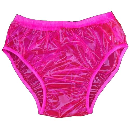 Adult Plastic Pants for Incontinence, Incontinence Plastic Pants, Waterproof and Soft 100% Unisex Comfortable Pants/Reusable Diapers