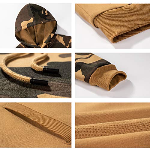 Lbl Men's Sweatshirt Hipster Gym Long Sleeve Drawstring Hooded Plaid Jacquard Pullover Hoodies Black L 42 #TOP4