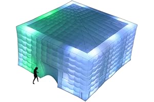 SAYOK Inflatable Air Cube Tent for Events and Private Gatherings