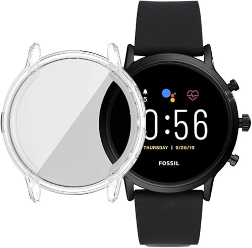 Fundas de reloj adecuadas para Fossil Gen 5 Carlyle todo incluido galvanizado TPU carcasa protectora accesorios de reloj