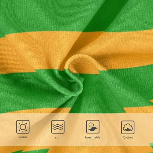 Orange Green Stripe Toddler Boy's Underwear 2T3