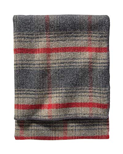 Pendleton - Eco-Wise Washable Wool Blanket, Waverly Plaid Oxford, King