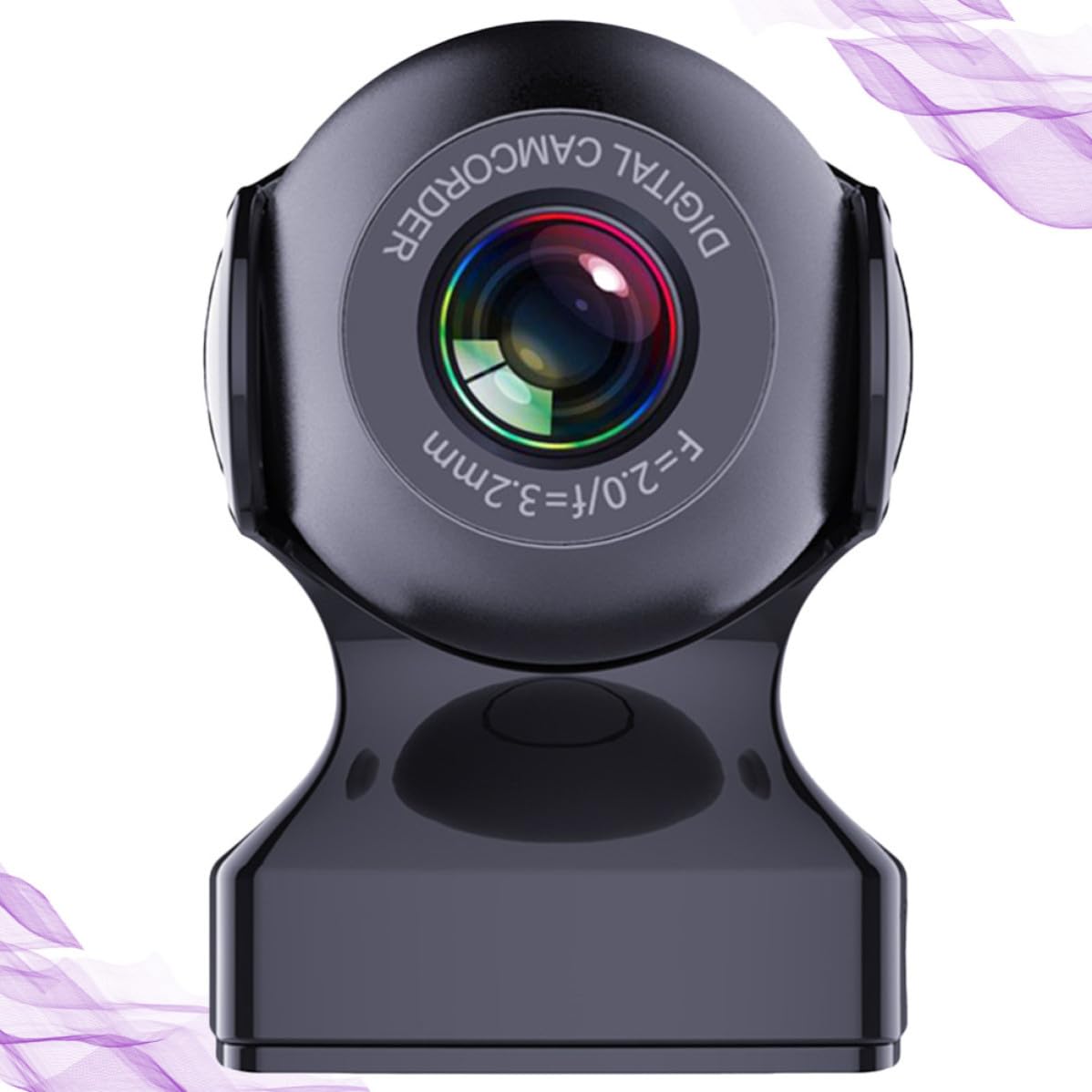 Videoregistratore per Auto P 170° Grandangolo Registrazione Notturna | Installazione su Console Centrale, Supporto Playback, Copertura Automatica