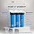 Aquaboon 3-Stage Water Filter System with 20x4.5 GAC & Sediment Filters for Whole House Water Filtration System with Gauge & Release, Wrench, Bracket