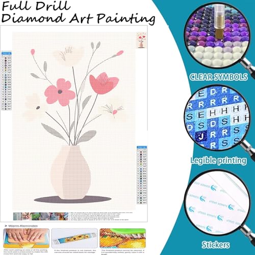 Peinture diamant strass 5D abstrait de qualité supérieure avec kit complet - 2