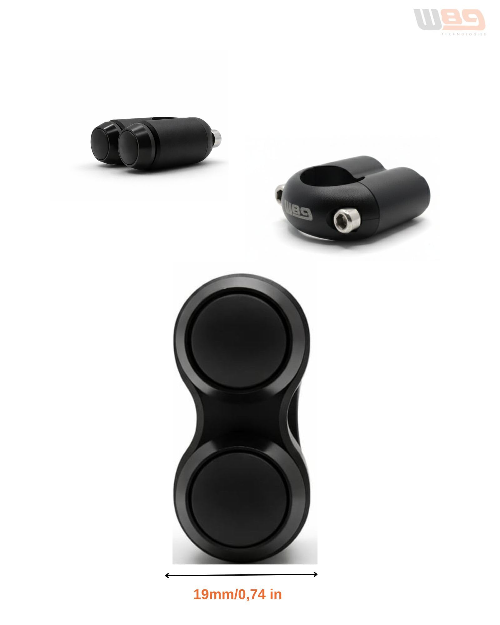 22mm 7/8 Elektrische 3-Speed Stuurmodule Schakelaar, voor Motorfiets E-Bike Scooter