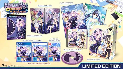 Neptunia Game Maker R:Evolution coffret limité PS5 de collection - 2