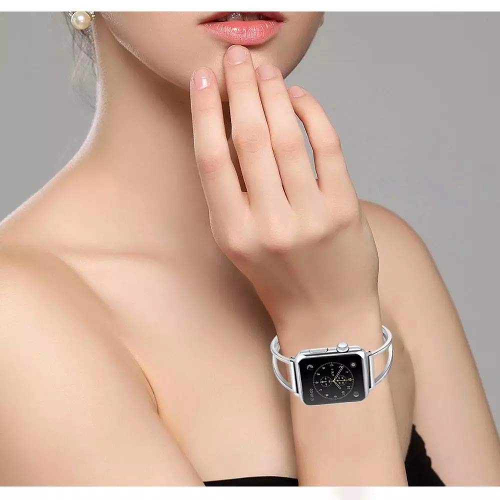 Amazon.co.jp: 【and Vacation】Apple Watch バンド ブレスレット型 
