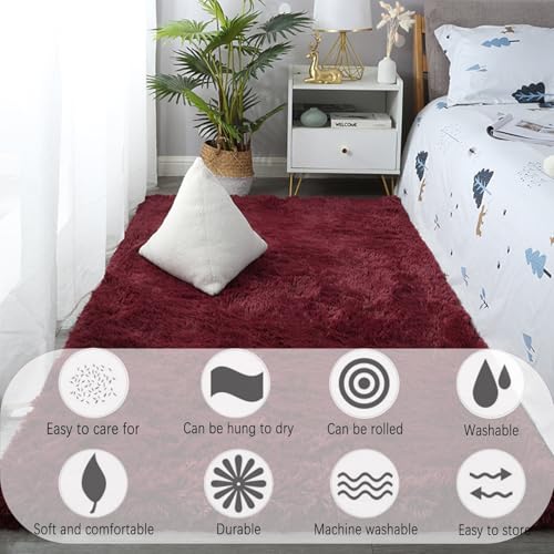 Tapis de salon lavable au design moderne nature mono