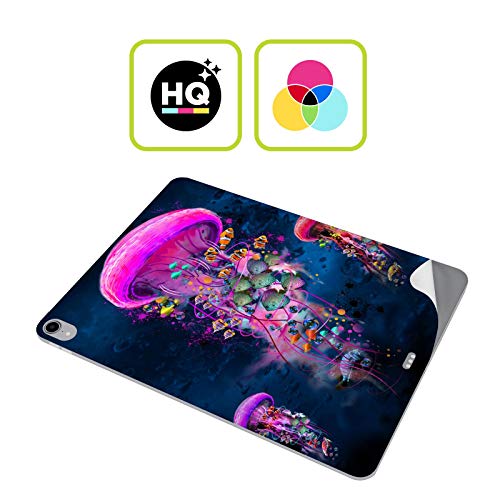 Autocollant Kindle Oasis 2017 anti-rayure peau vinyle Méduse rose