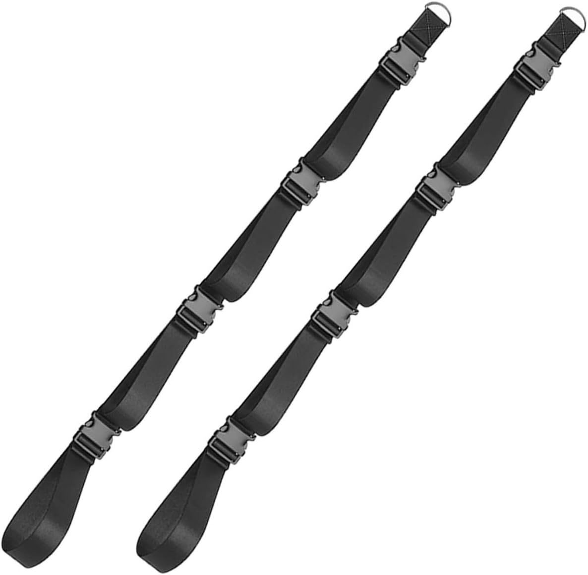 FAVOMOTO 2pcs Adjustable Wall Storage Straps for Garage and Camping Chair, Heavy-duty Mounted Organizer for Tools and Equipment, Sturdy Wall-mount Storage System for Home and Outdoor Use