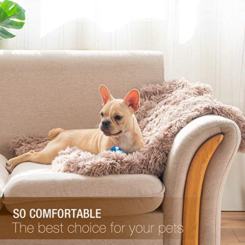 Dog Cat Bed Blanket Cover, Cozy Fluffy Dog Fleece Pet Throw Blankets for Small, Medium Dogs, Cats, Multiple Use for… - Image 3