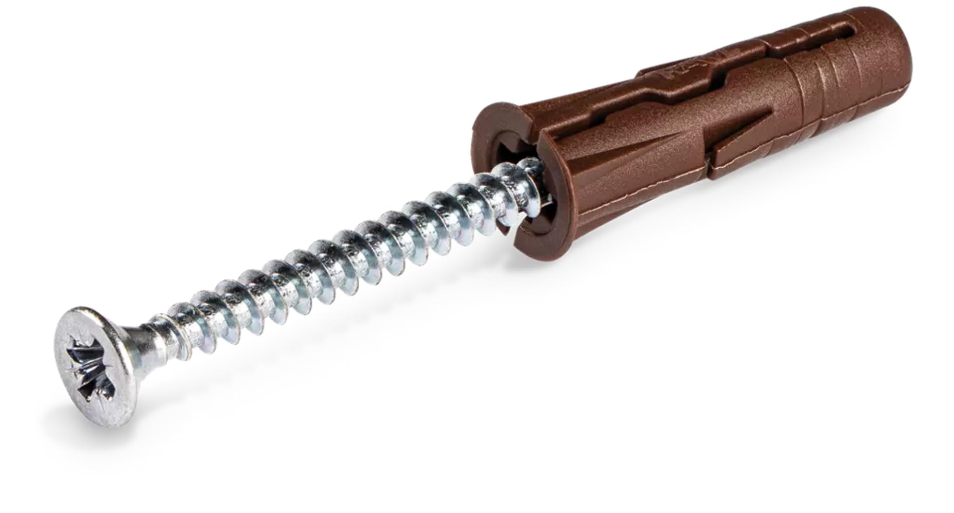Rawlplug Brown Uno Universal Wall Plugs Jar Of 7 Mm | Rawl Plugs For Plasterboard, Masonry Brick, Concrete | Solid Wall Plug Anti Rotation Features | Plasterboard Fixings Pack Of 700