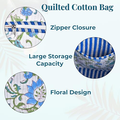 Bolso tote acolchado grande para mujer miniatura 4
