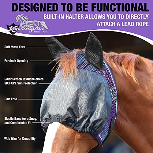 Kensington Protective Products KUV521-L-2017 Kensington Uviator Dartless Protective Fly Mask Uv Eye Protection Mask thumb #2