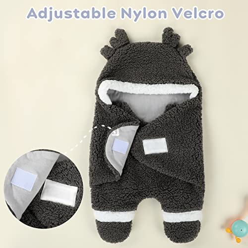 Yoofoss Baby Swaddle Blanket Boys Girls, Cute Bear Swaddle Wrap Ultra Soft & Warm Plush Baby Blanket Baby Sleep Sack 3-6 Months Receiving Blankets Stroller Wrap #TOP4