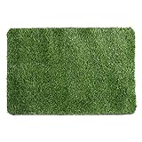 HEALLILY Césped Artificial Felpudo Césped Artificial Estera de Césped Sintético Césped Falso Césped Césped Falso para Interior Exterior Puerta Frontal Paisaje de Jardín