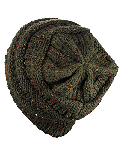 Image of Cambridge Select Thick Slouchy Knit Oversized Beanie Cap Hat