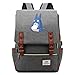 WANHONGYUE Anime My Neighbor Totoro Backpack Vintage Schulrucksack Studententasche Schulranzen 15,6 Zoll Laptop Rucksack mit USB-Ladeanschluss Light Grey / 4