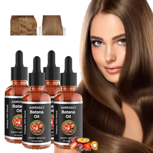 Batana Oil for Hair Growth, Batana Oil Against Hair Loss, Batana Oil Organic for Healthy Hair, Organic Batana Oil, Natural Hair Growth Oil, Promotes the Well-being of Hair in Men and Women (4 Pieces) Batana Oil for Hair Growth, Batana Oil Against Hair Loss, Batana Oil Organic for Healthy Hair, Organic Batana Oil, Natural Hair Growth Oil, Promotes the Well-being of Hair in Men and Women (4 Pieces)