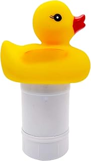 CheeseandU 1 PCS Chemical Dispenser-Cute Duck Shaped Chlorine Floater-Animal Floating Swimming Pool Floating Chlorinator, Tablet Dispenser for Indoor & Outdoor Pool Spa Hot Tub