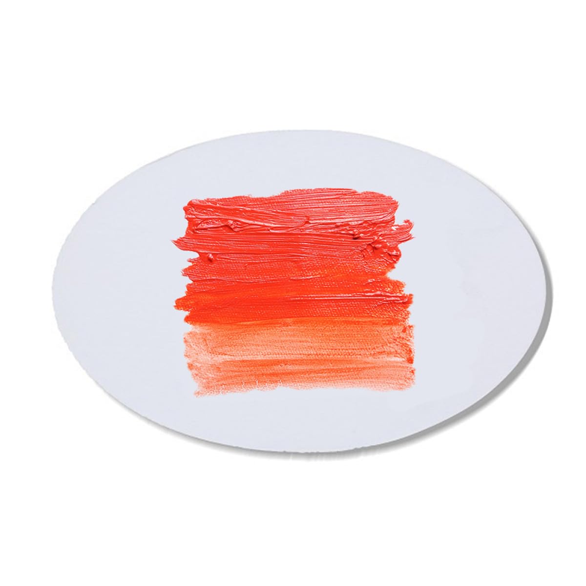 Beavorty 5pièces Panneaux Ovales Coton pour Peinture Planche à Dessin Artistique Épaissie Support Toile Blanc Adaptés Huiles Acryliques Tempera Légers et Portables pour Artistes et Loisirs