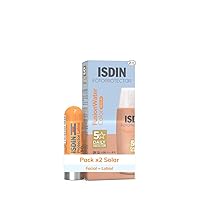 ISDIN Pack FusionWater Color Medium SPF 50, crema solare ultra leggera colorata per