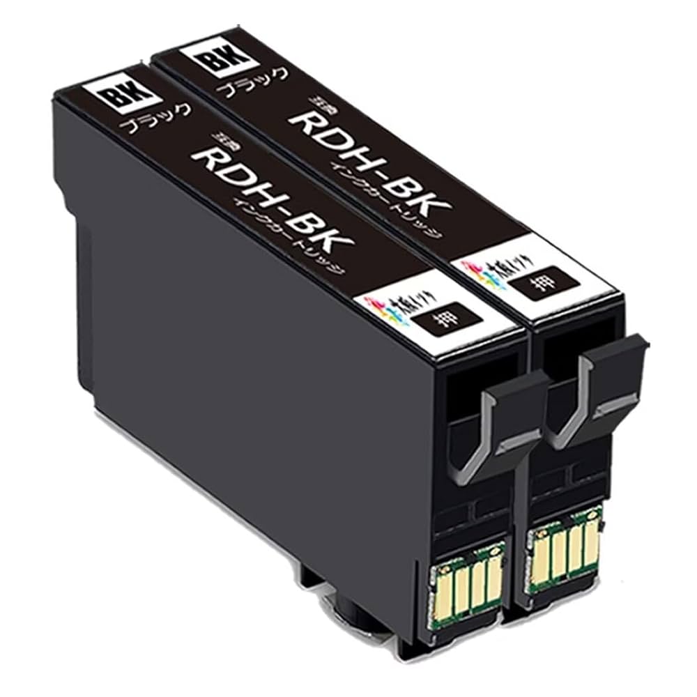 Amazon.co.jp: rdh-bk-l 互換インクRDH BKブラック2本 px-049a