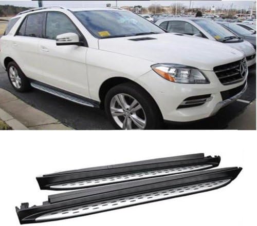 Running Boards for 06-11 Mercedes Benz ML-Class Side Steps Pair OE Style