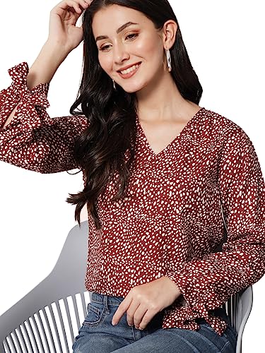 Image of KOTTY Women's Trendy Cotton Top for Girls and Women