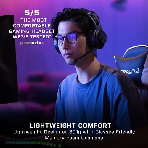 Turtle Beach Atlas Air Casque Gaming Ouvert Sans fil w/ Audio Haute Fidélité 24 bits, Micro de Qualité Diffusion, Coussinets en Mousse à Mémoire de Forme et Bluetooth pour PC, PS5, PS4 et Mobile – Image 6