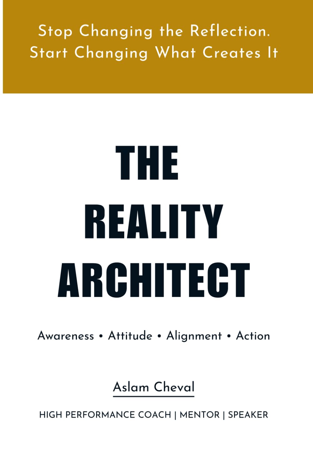 The Reality Architect: Stop chasing the reflection. Start changing what creates it
