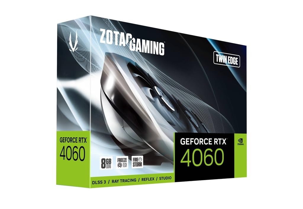 Amazon.com: ZOTAC GeForce RTX 4060 Twin Edge 8GB GDDR6 Gaming