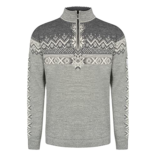 Dale of Norway 140th Anniversary Men’s Sweater - 100% Lightweight Wool Ski Sweater - Men’s Sweaters and Pullovers