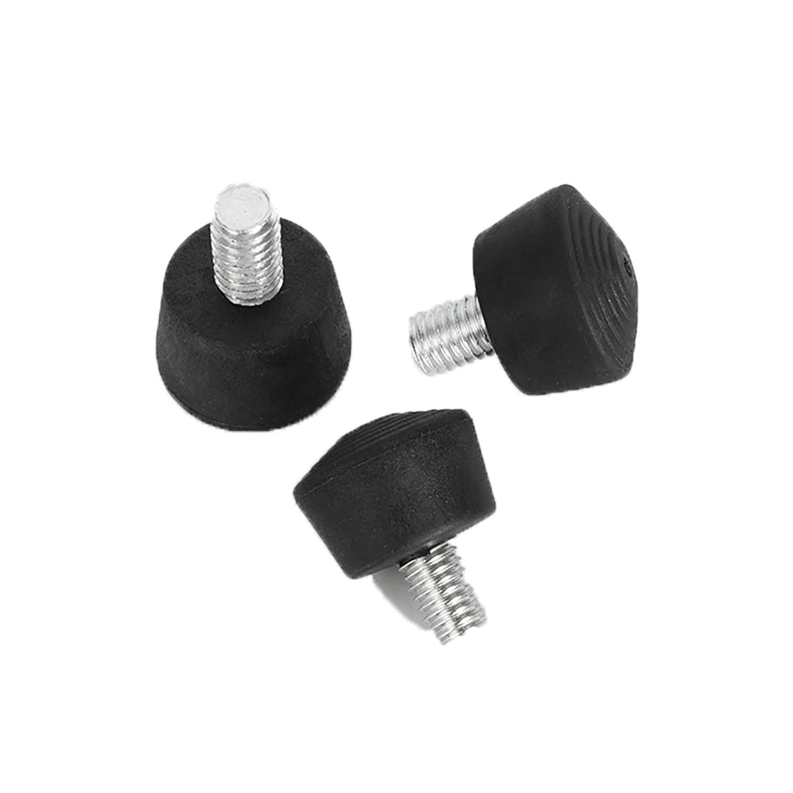 Regetek Universal 3/8" Rubber Foot Tripod Compatible with Induro Kingjoy Manfrotto Weifeng Andoer Benro Gitzo RRS Tripod Monopod,3/8"-16 Anti-Slip