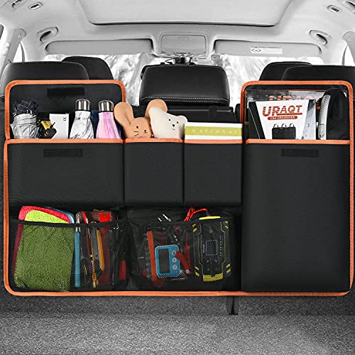URAQT Organiseur de Coffre De Voiture, Sac de Rangement Pour Coffre De Voiture, Grande Capacité...