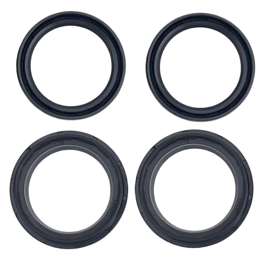 Moto Forcella Anteriore Ammortizzatore Paraolio Compatibile Con Gixxer 150 250 SF250 GSX R1000 GSX1300BK GSX1300R GSX 51153 34J00(Dust Seal Oil Seal)