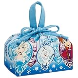 スケーター(Skater) お弁当袋 子供用 巾着 ランチバッグ 日本製 ディズニー アナと雪の女王 25 女の子 KB7-A
