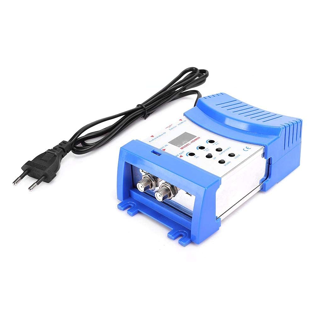 Modulateur HDMI, Modulateur Haute Definition HDMI/AV to RF, Portable Signal Digital Convertisseur, VHF/UHF Amplificateur Visuel, Modulateur Standard PAL/NTSC pour TV, PC, DVD