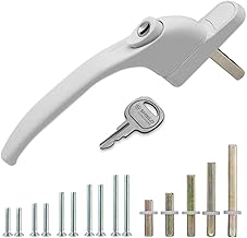 SHIELD HARDWARE Universal uPVC Window Handle Multi Spindle White