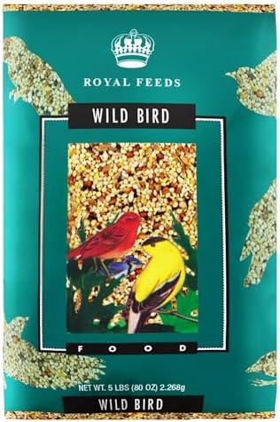best seedless diet for birds that will surprise your feathered friends 6 Wild Bird Seed 5 Lbs, Premium Mixed Wild Birdseeds, Nut Free Mix Feed, Nutrient-Rich Birdseeds, Supports Daily Energy Growth & Healthy Balanced Diet, Bird Seed for Outside Feeders