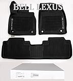 LEXUS OEM Factory All Weather Floor MAT Liner Set 2016-2022 RX350 & RX450H Black Will NOT FIT 2023 and 2024