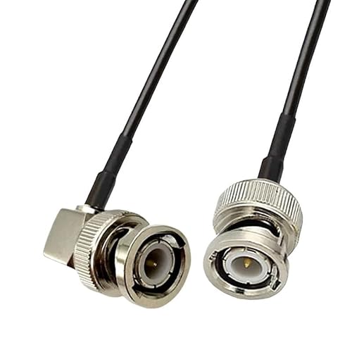 QYZLVCES(���X) RG174 BNC�I�X-BNC���p�W�����p�[�s�O�e�[��RG-174�P�[�u���R�l�N�^3G 4G GSM�A���e�i�p(BNCMR-BNCM-RG174,300cm)