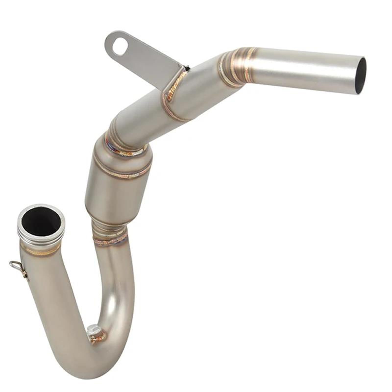Tubo di Collegamento Anteriore per Scarico Moto con Catalizzatore per Silenziatore di Collegamento per HUSQVARNATC 250 2017-2018