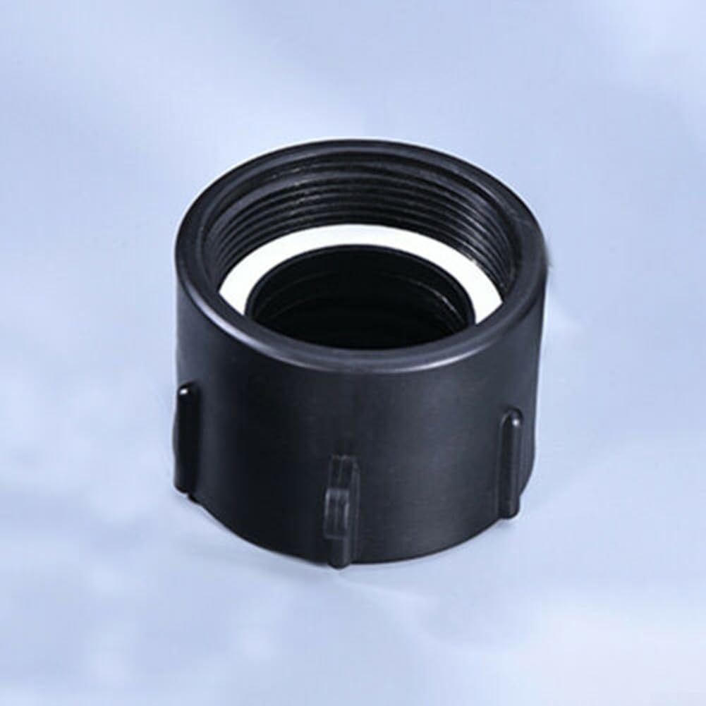 Adattatore per valvola da 50 mm per serbatoio d'acqua YMYNYIBC da 1000 litri, raccordi per barile, adattatore BSP femmina-femmina per valvola per serbatoio IBC