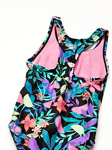 Image of Speedo Girls Printed Sport Splice